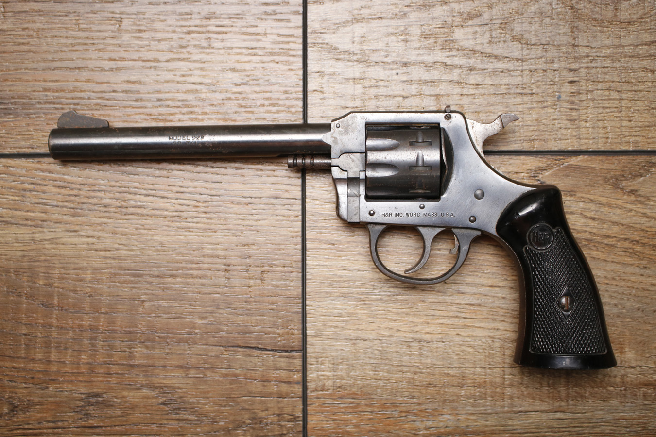 H AND R Model 929 22 Cal Police Trade-In Revolver